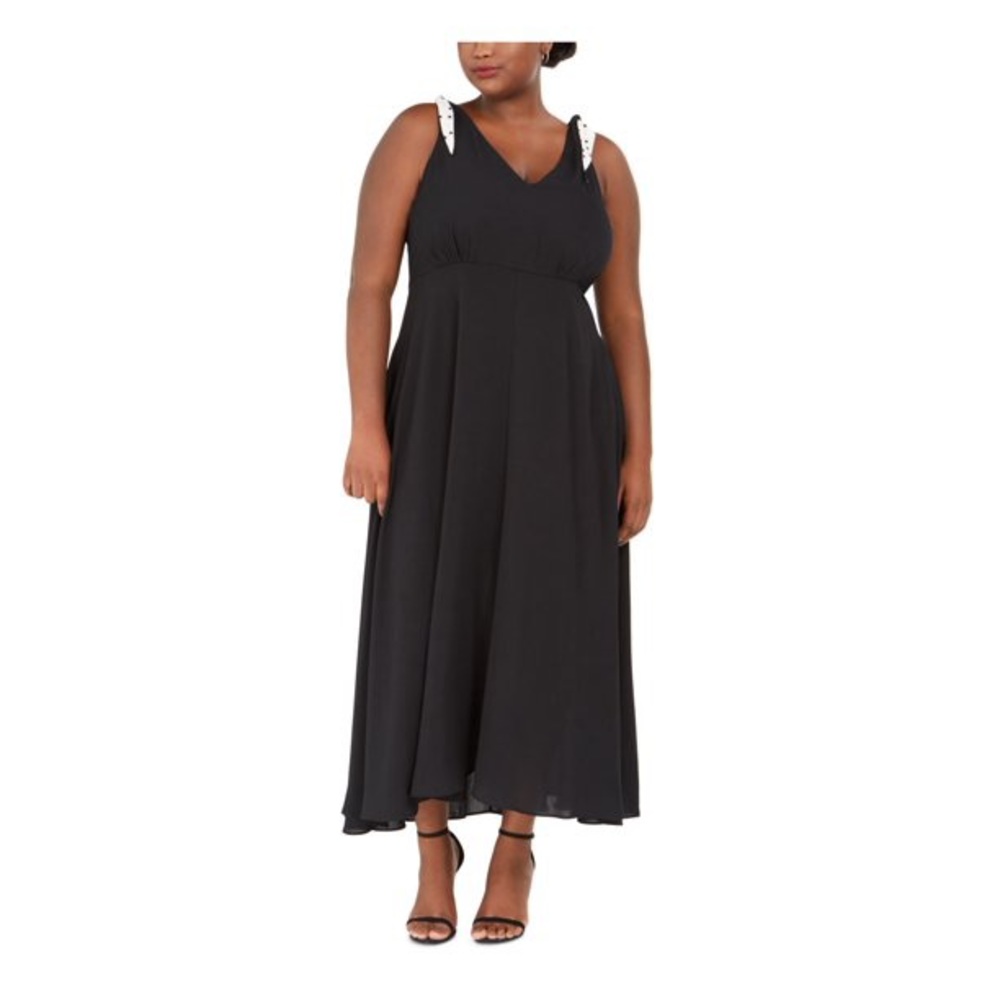 Betsy Johnson V Neck Empire waist Evening Dress